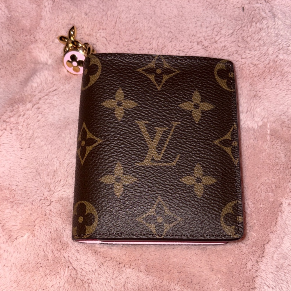 Louis Vuitton Monogram pocket charms wallet